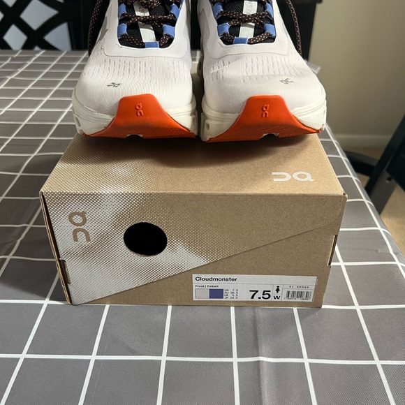 Woman’s Shoes with Orange Accents - Picture 2 of 5